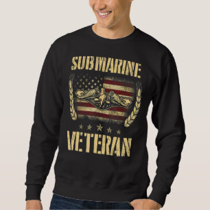 U S Submarines Veteran Service Military Patriotic Sweatshirt