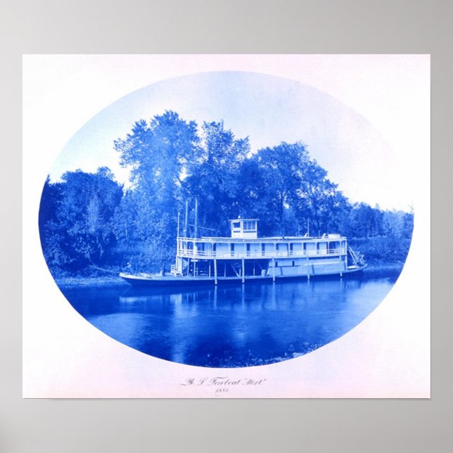 U.S Towboat "Alert",  1885 Poster (Front)