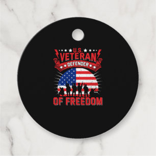 u.s. veteran defender of freedom favour tags