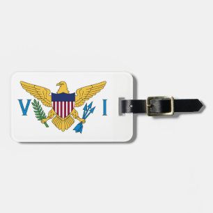 U.S. Virgin Islands Flag Luggage Tag