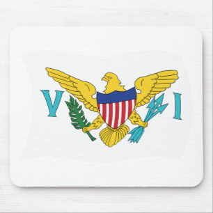 U.S. Virgin Islands Flag Mousepad