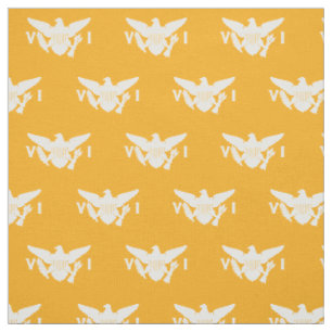 U.S. Virgin Islands Flag (Small) Mango Fabric