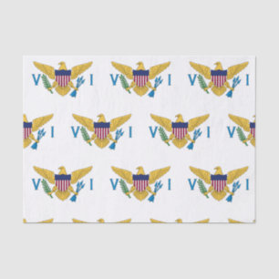 U.S. Virgin Islands Flag Tissue Paper