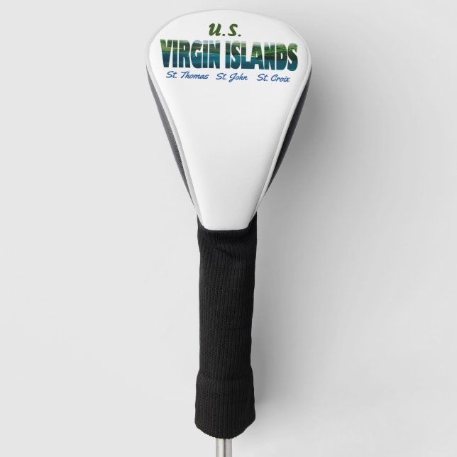 U.S. Virgin Islands Golf Head Cover (Front)