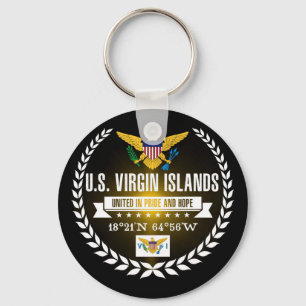 U.S. Virgin Islands Key Ring