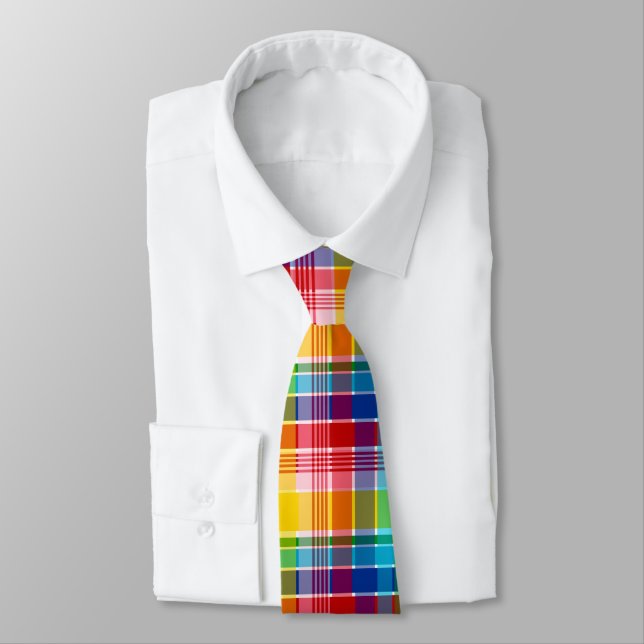 U.S. Virgin Islands Madras Tie (Tied)