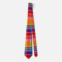 U.S. Virgin Islands Madras Tie