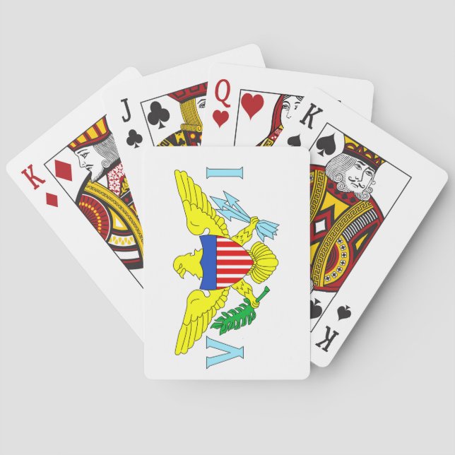 U.S. Virgin Islands Playing Cards (Back)