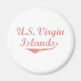 U.S. Virgin Islands Revolution Style Magnet