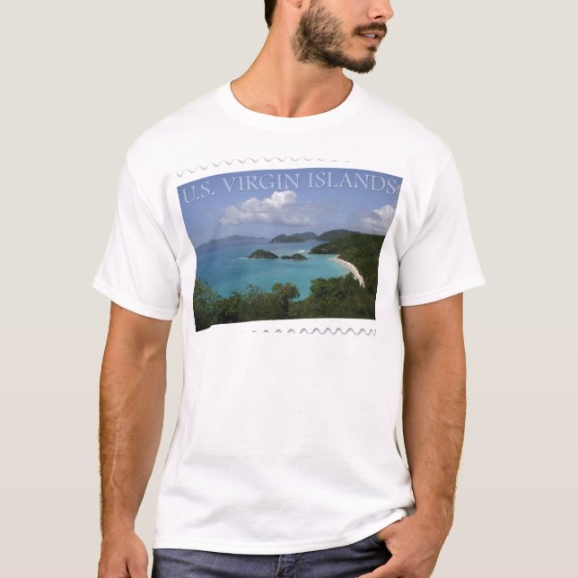 U.S. Virgin Islands - St. John's Trunk Bay T-Shirt (Front)