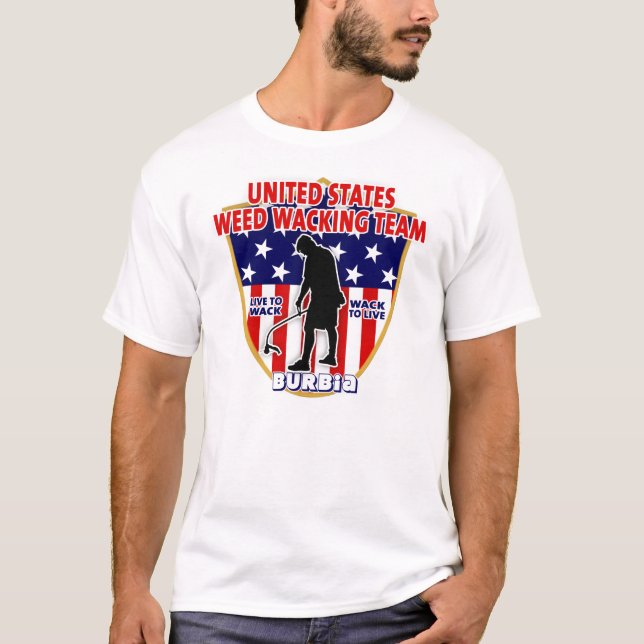 U.S. Weed Wacking Team T-Shirt (Front)