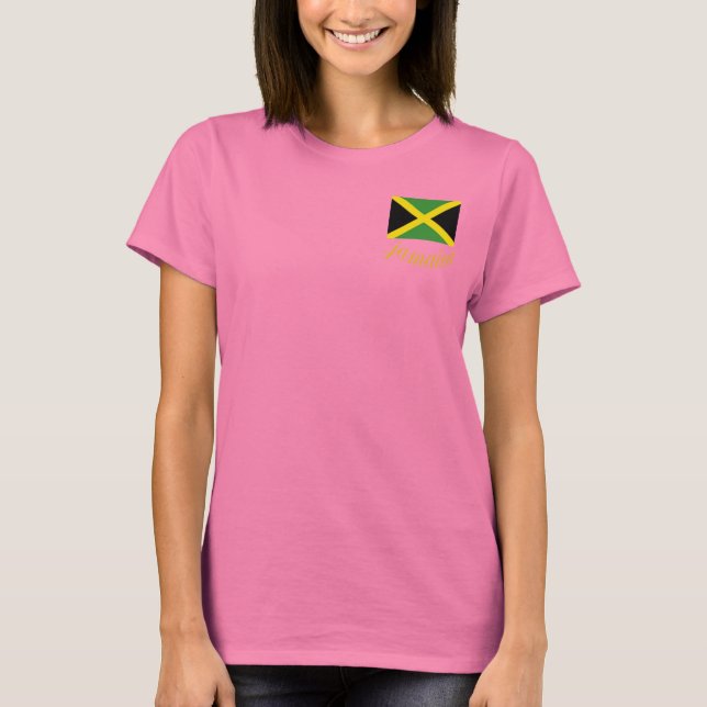 U Seet Jamaica Fleece Jacket T-Shirt (Front)