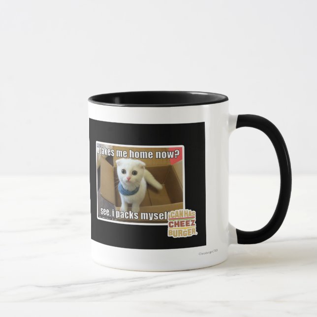 U take me home now? mug (Right)