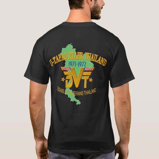 U-Tapao RTAFB, Thailand Veterans T-Shirt (Back)
