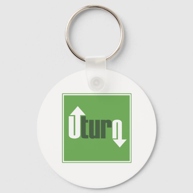 U-Turn Key Ring (Front)