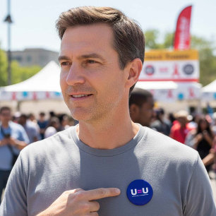 U=U Undetectable Equals Untransmittable HIV Button