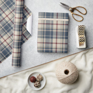 UA 250 American Heritage Plaid ID1301 Wrapping Paper