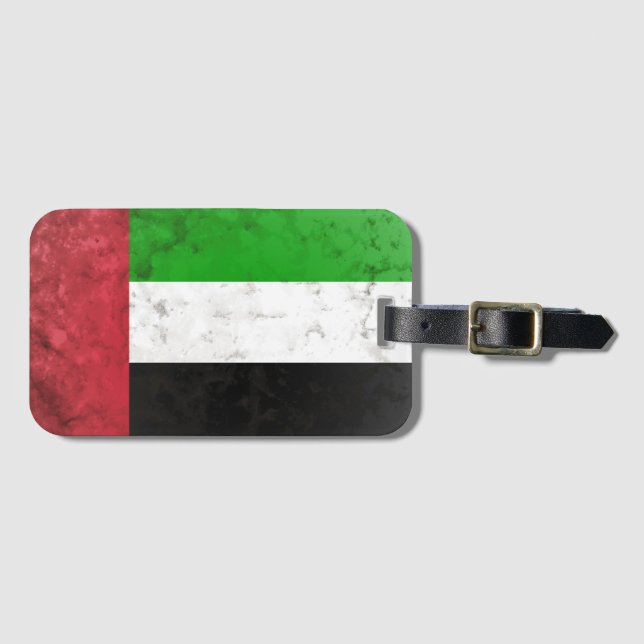 UA Emirates Luggage Tag (Front Horizontal)