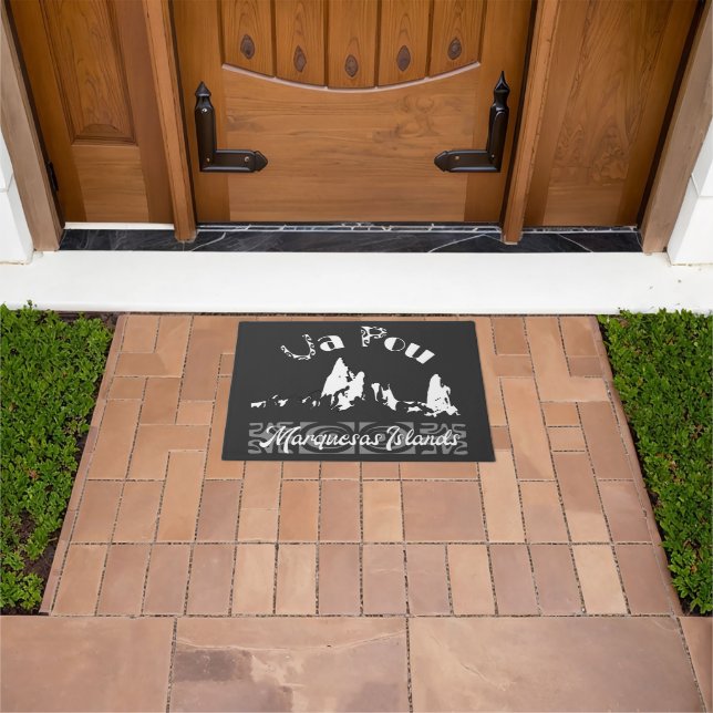 UA POU (White) Doormat (Outdoor)