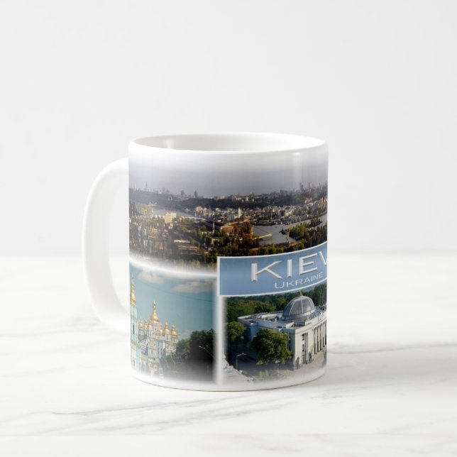 UA Ukraine - Kiev -  Kyiv - Coffee Mug (Front Left)