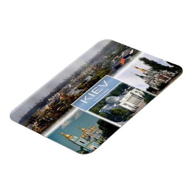 UA Ukraine - Kiev Kyiv - Magnet (Left Side)