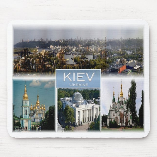 UA Ukraine - Kiev Kyiv - Mouse Pad (Front)