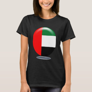 UAE Circle Flag As UAE Signal For Emiratis As Emir T-Shirt