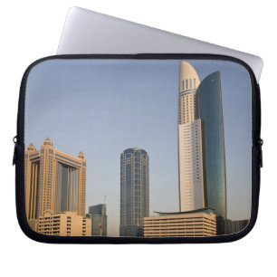 UAE, Dubai. Park Place Tower and other Laptop Sleeve
