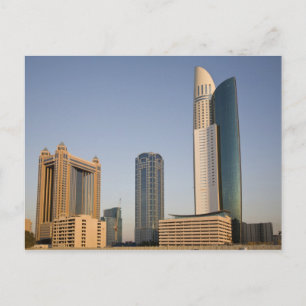 UAE, Dubai. Park Place Tower and other Postcard