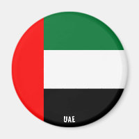 UAE Flag Charming Patriotic Magnet
