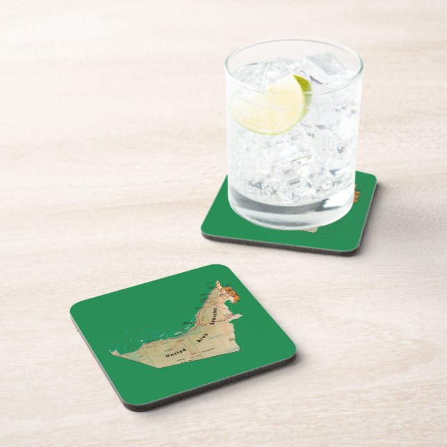 UAE Map Coaster (Right Side)