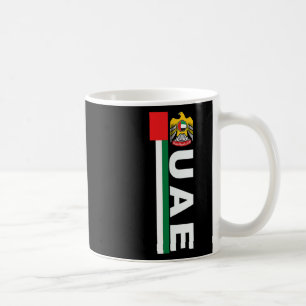 Uae Soccer Style United Arab Emirates Flag Coffee Mug