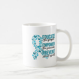 Ual Ault Awareness Month Educate Empower Prevent Coffee Mug