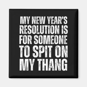Ual Innuendo Funny Offensive Adult Humor New Years Magnet