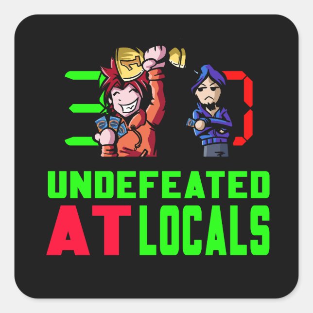 UaL Team Logo Square Stickers (Front)