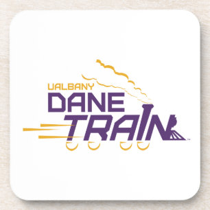 UAlbany Dane Train Logo Coaster