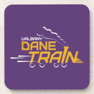 UAlbany Dane Train Logo Coaster