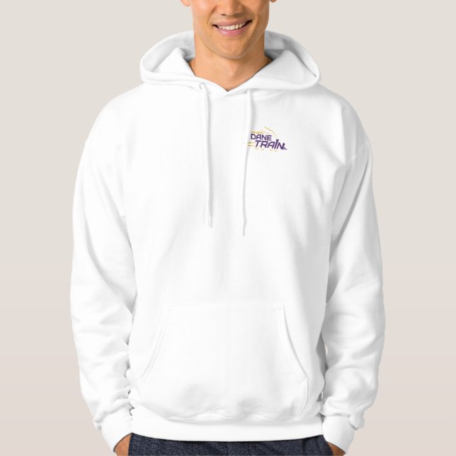 UAlbany Dane Train Logo Hoodie (Front)