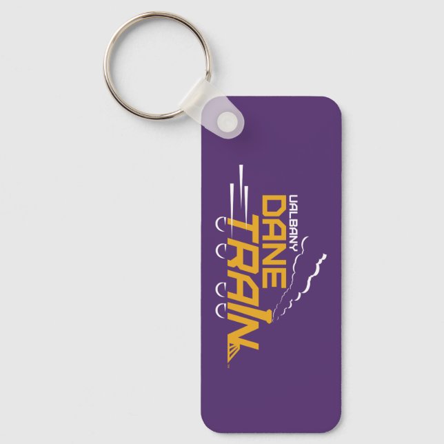 UAlbany Dane Train Logo Key Ring (Front)