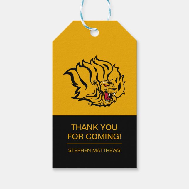 UAPB Golden Lions Graduate Gift Tags (Front)