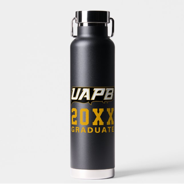 UAPB Golden Lions Graduate Water Bottle (Front)
