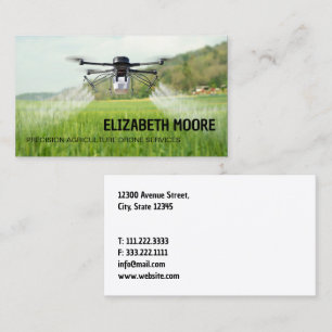 UAV Agriculture Services Business Card