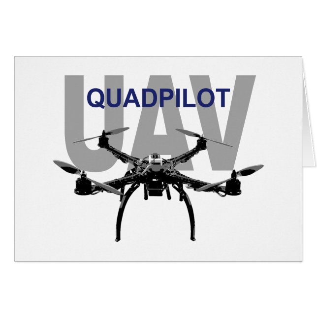 UAV Quadpilot Quadcopter Pilot (Front Horizontal)