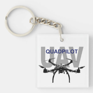 UAV Quadpilot Quadcopter Pilot Key Ring