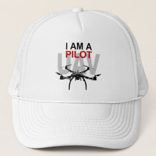 UAV Quadpilot Quadcopter Pilot Trucker Hat