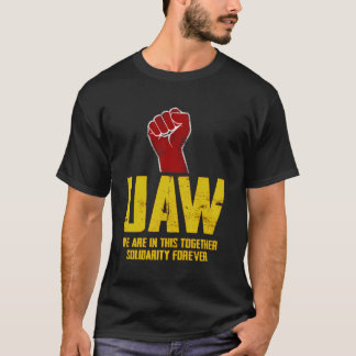 Uaw Strike Red Tee United Auto Workers Union Uaw S
