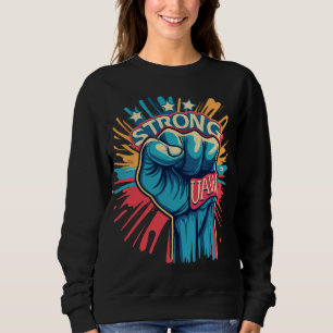 UAW Strong Solidarity UAW Proud Union UAW Laborer Sweatshirt