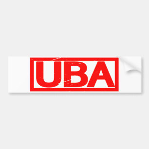 Uba Stamp Bumper Sticker