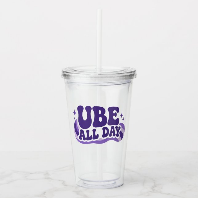 Ube All Day Tumbler (Front)