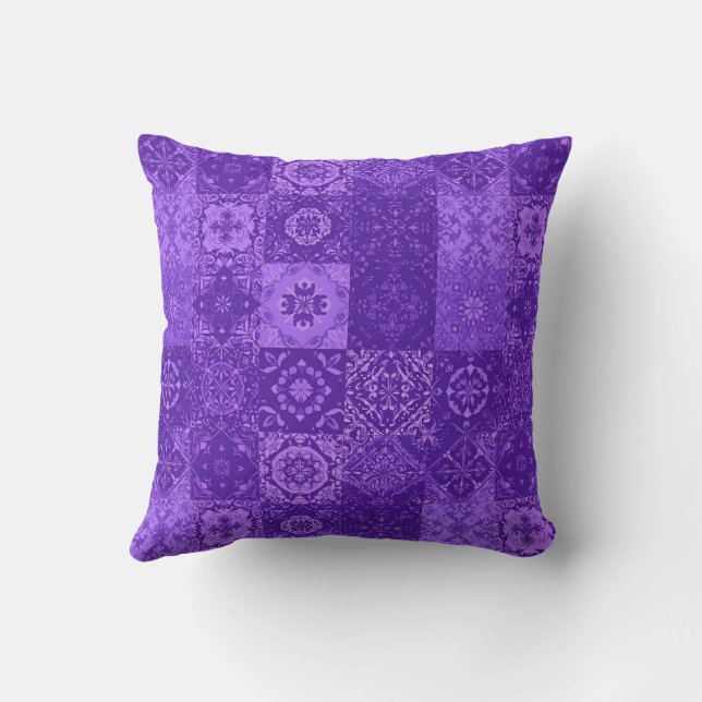Ube Halaya Purple Cushion (Back)